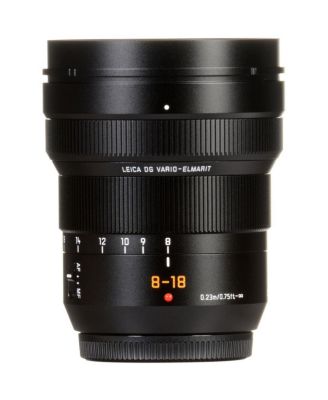 LUMIX G Leica DG Vario-Elmarit 8-18mm f/2.8-4 Aspherical Lens for Micro Four Thirds