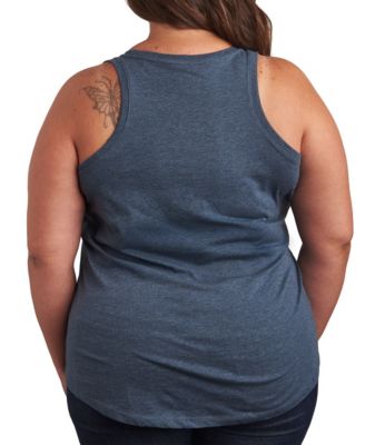 Plus Size It Is What It Is Graphic Tank Top