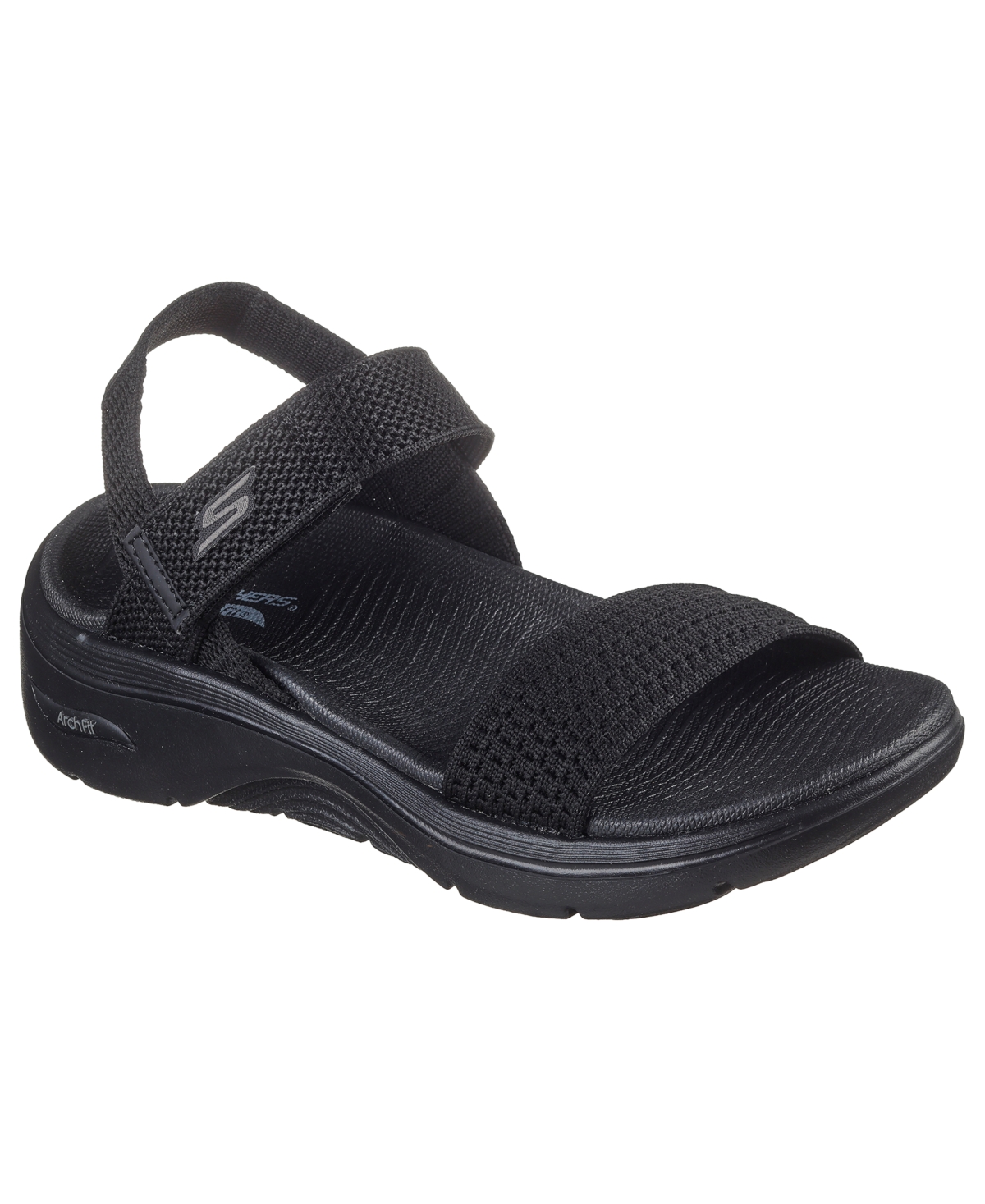 Women's Go Walk Arch Fit 2.0 - Annie Athletic Sandals From Finish Line - Black