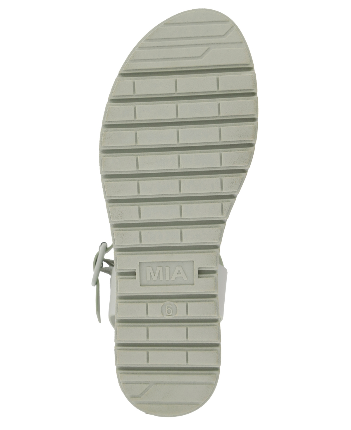 Mia Women's Kayci Platform Round Toe Sandals In Sage