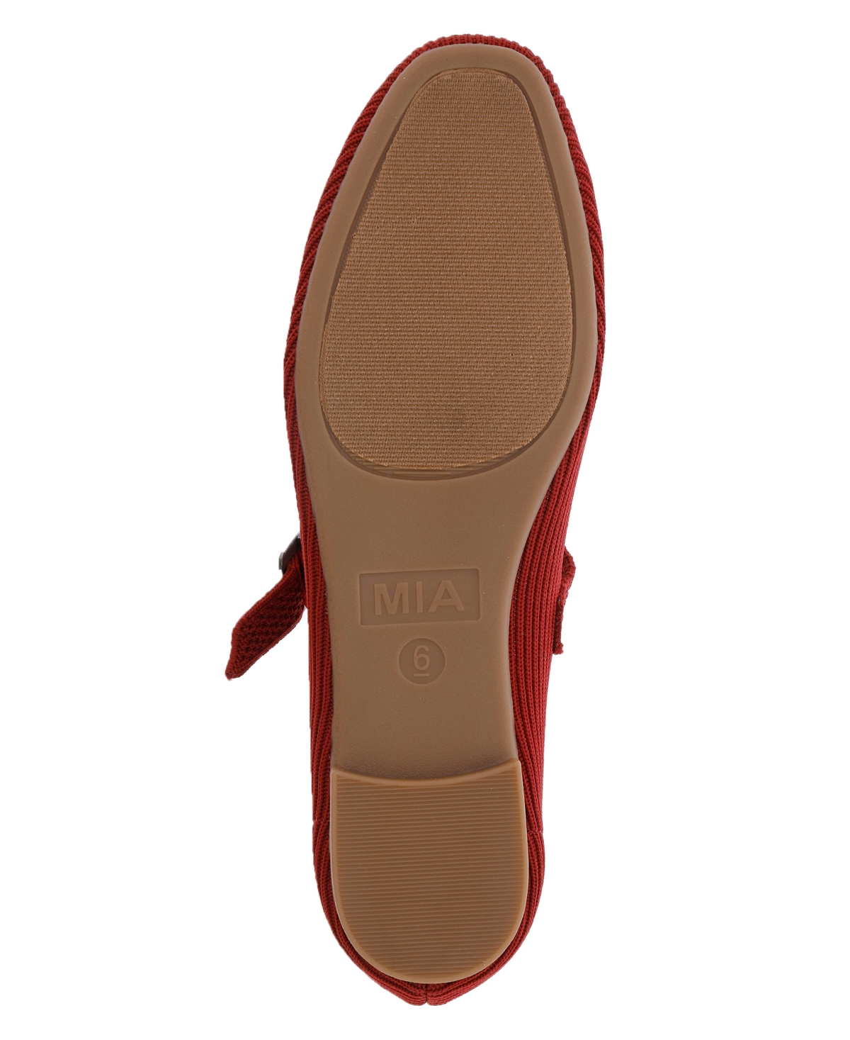 Mia Brita Mary Jane Flat In Red
