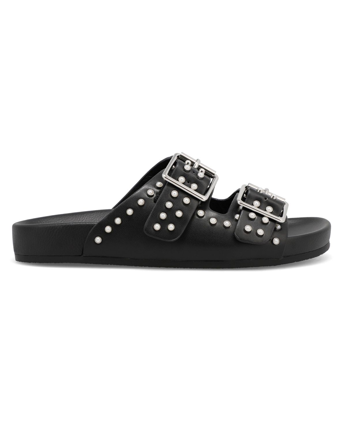Mia Brooklyn Slide Sandal In Black