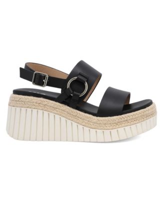 Women's Yuna Round Toe Wedge Sandals