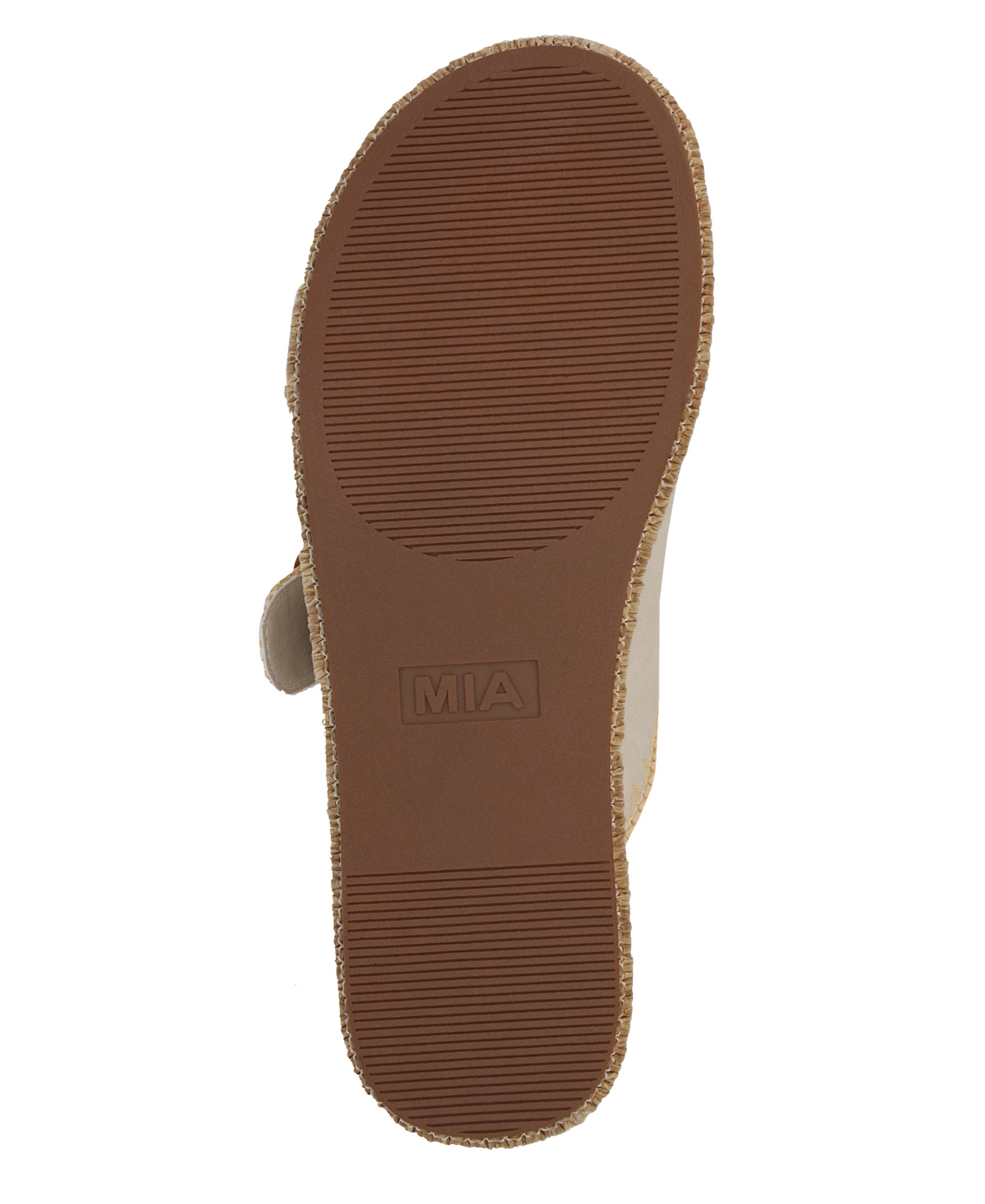 Mia Women's Mieko Flatform Slip-on Slide Sandals In Seashell