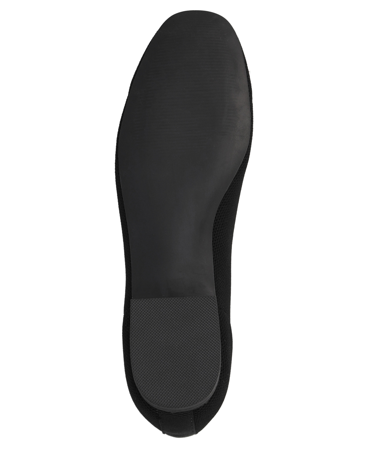 Mia Women's Rasia Ballet Knit Round Toe Flats In Black