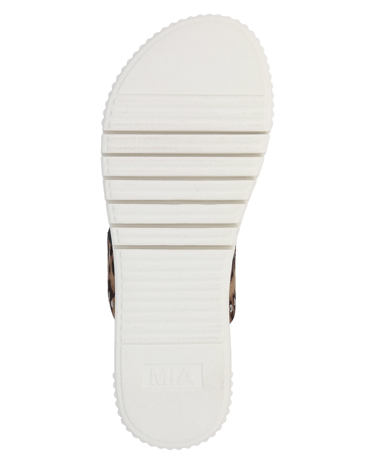 Mia Women's Lexi Round Toe Slide Sandals In Leopard