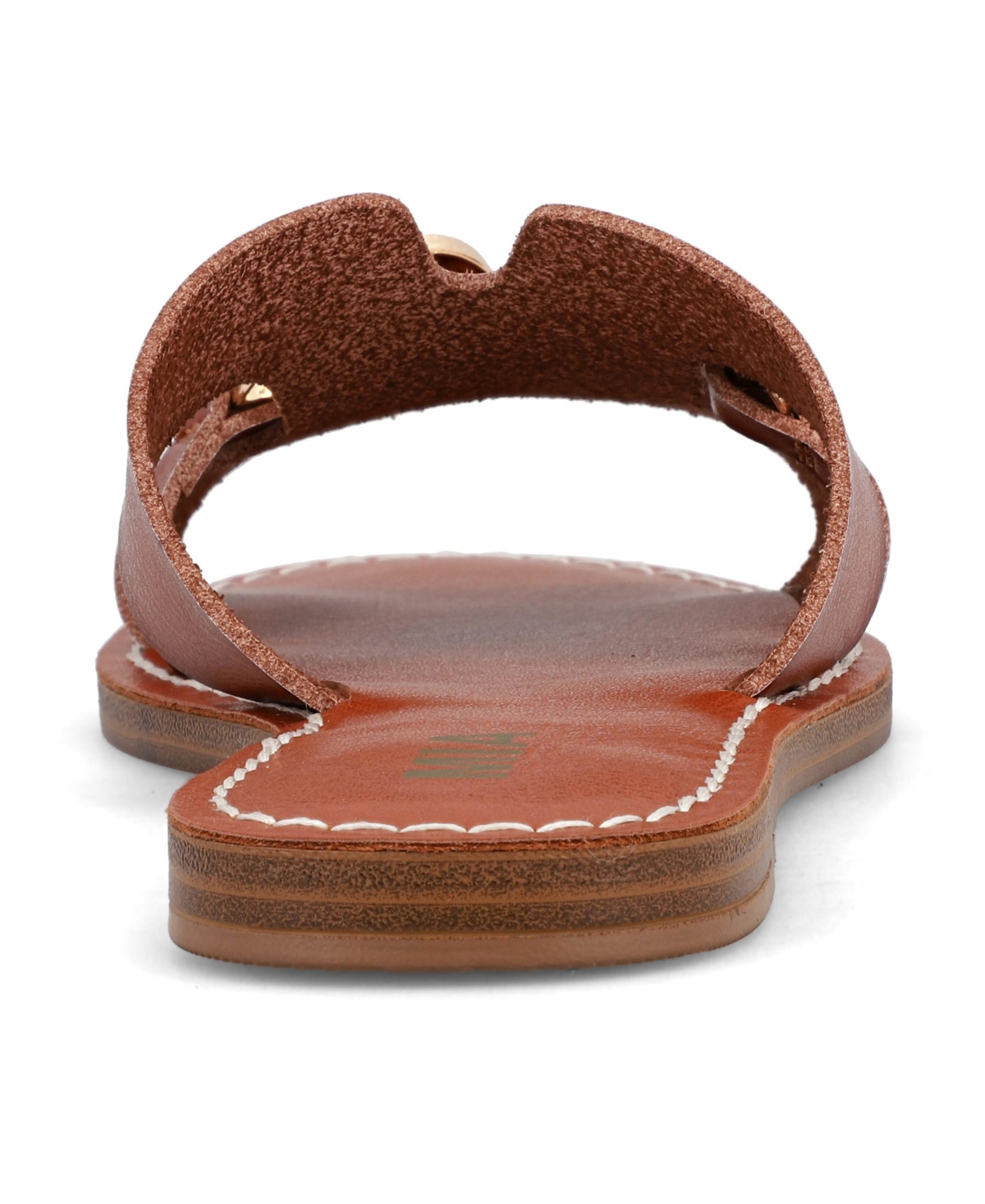 Mia Venetia Slide Sandal In Cognac
