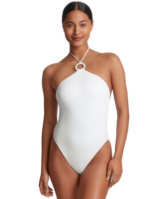 Lauren Ralph Lauren - Women's Macrame-Ring One Piece Swimsuit