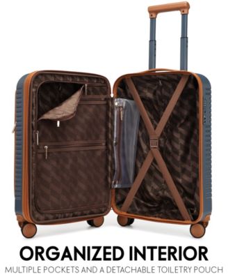 Escape 22.5" Expandable Carry-On Suitcase with Front Laptop Pocket