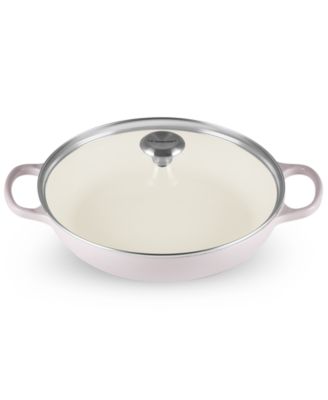 Enameled Cast Iron Signature Round 2.25-Qt. Braiser with Glass Lid