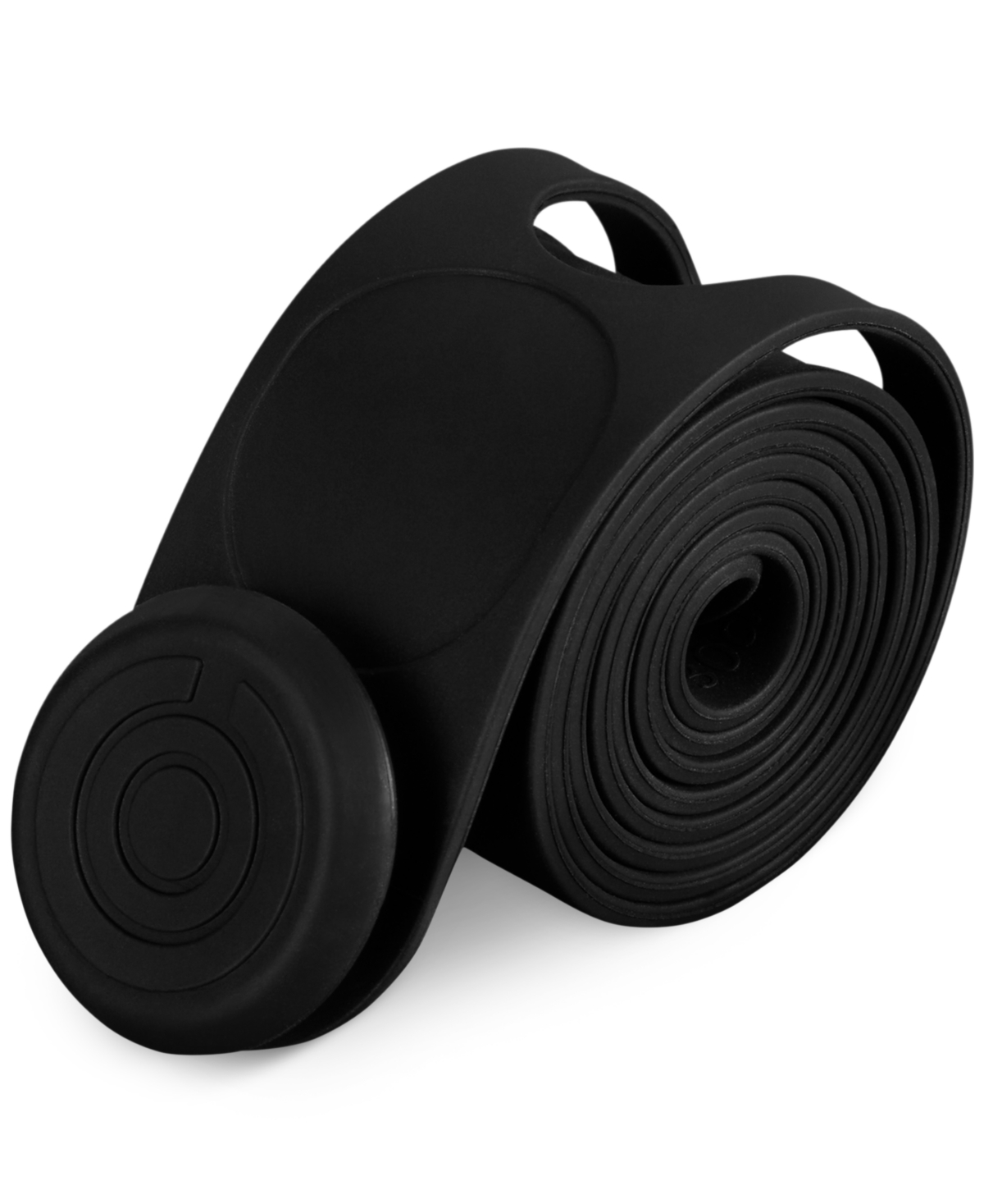 Le Creuset Silicone Round Dutch Oven Travel Latch In Shiny Black