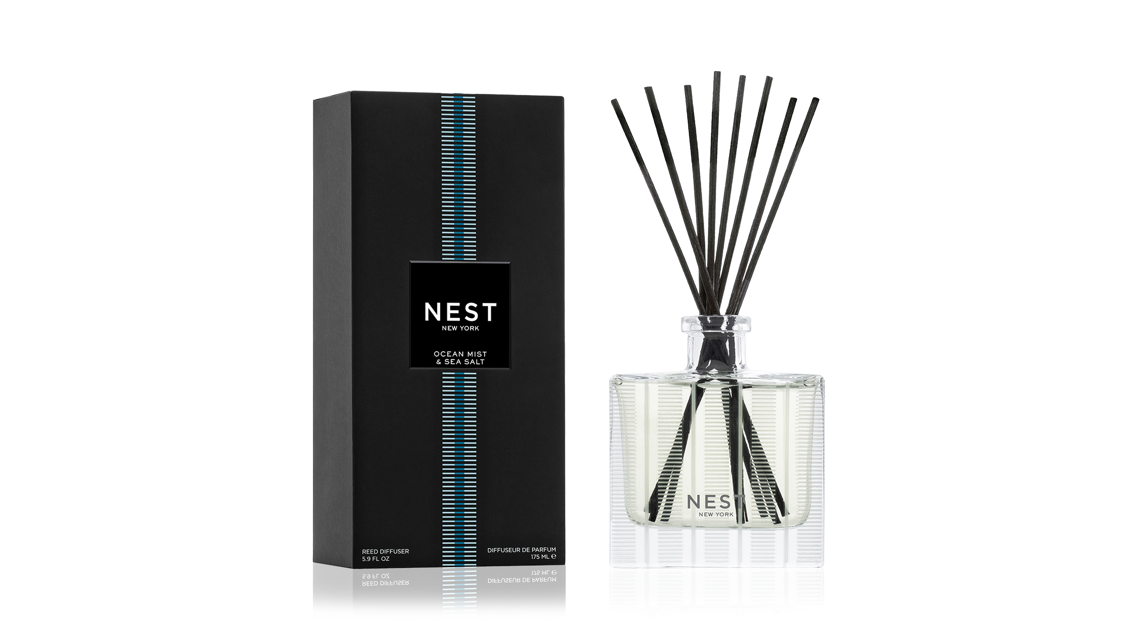 Nest New York Ocean Mist & Sea Salt Reed Diffuser, 5.9 oz.