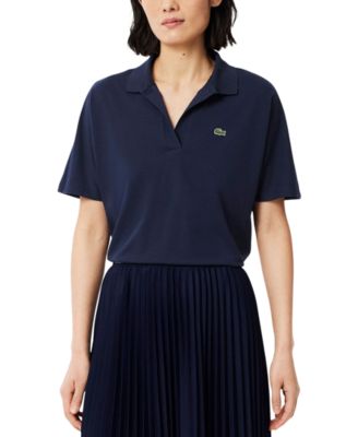 LACOSTE USA - Women's Short-Sleeve Piqu&eacute; Polo Shirt