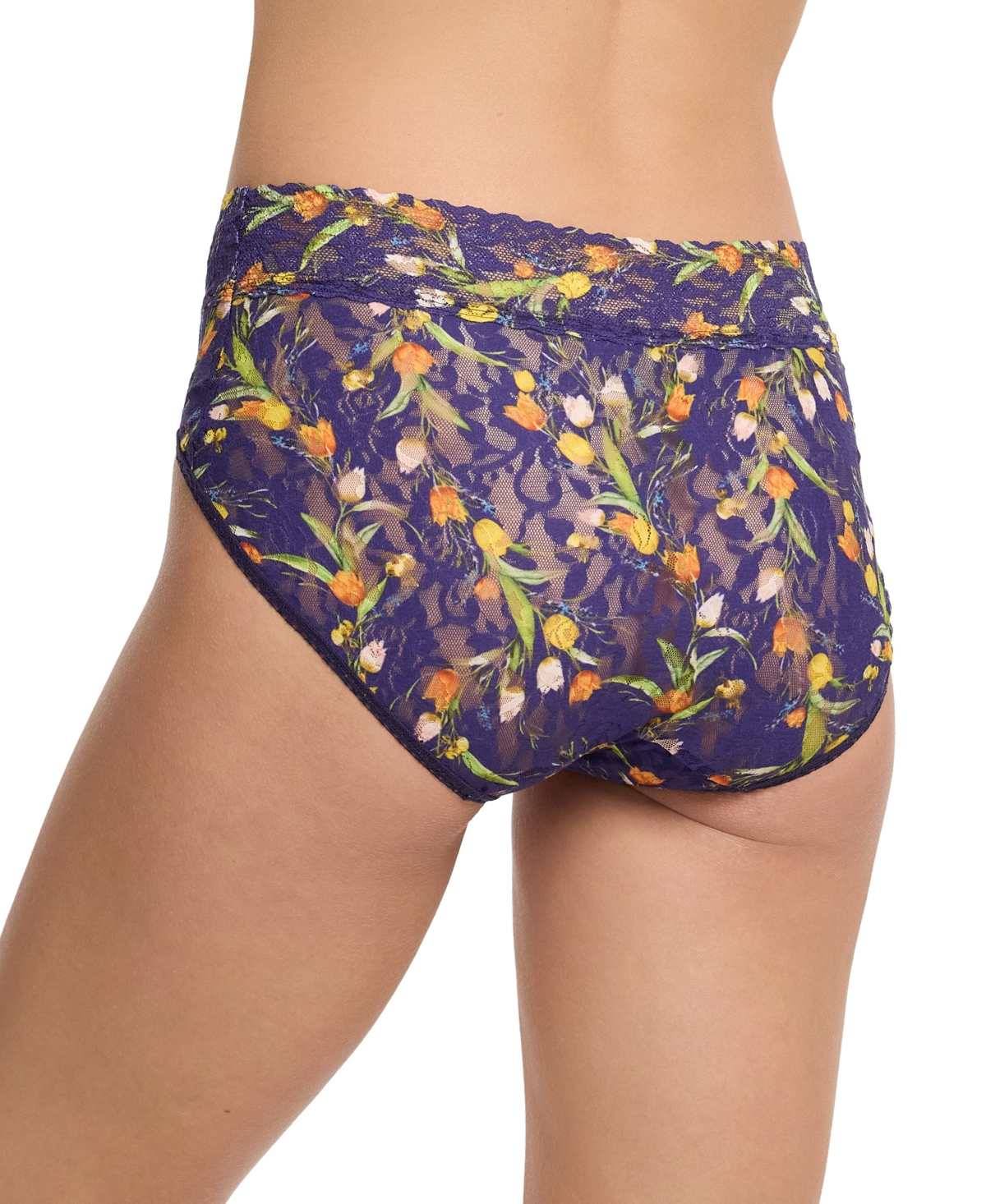 Hanky Panky Women's Printed Signature Lace French Brief Panty