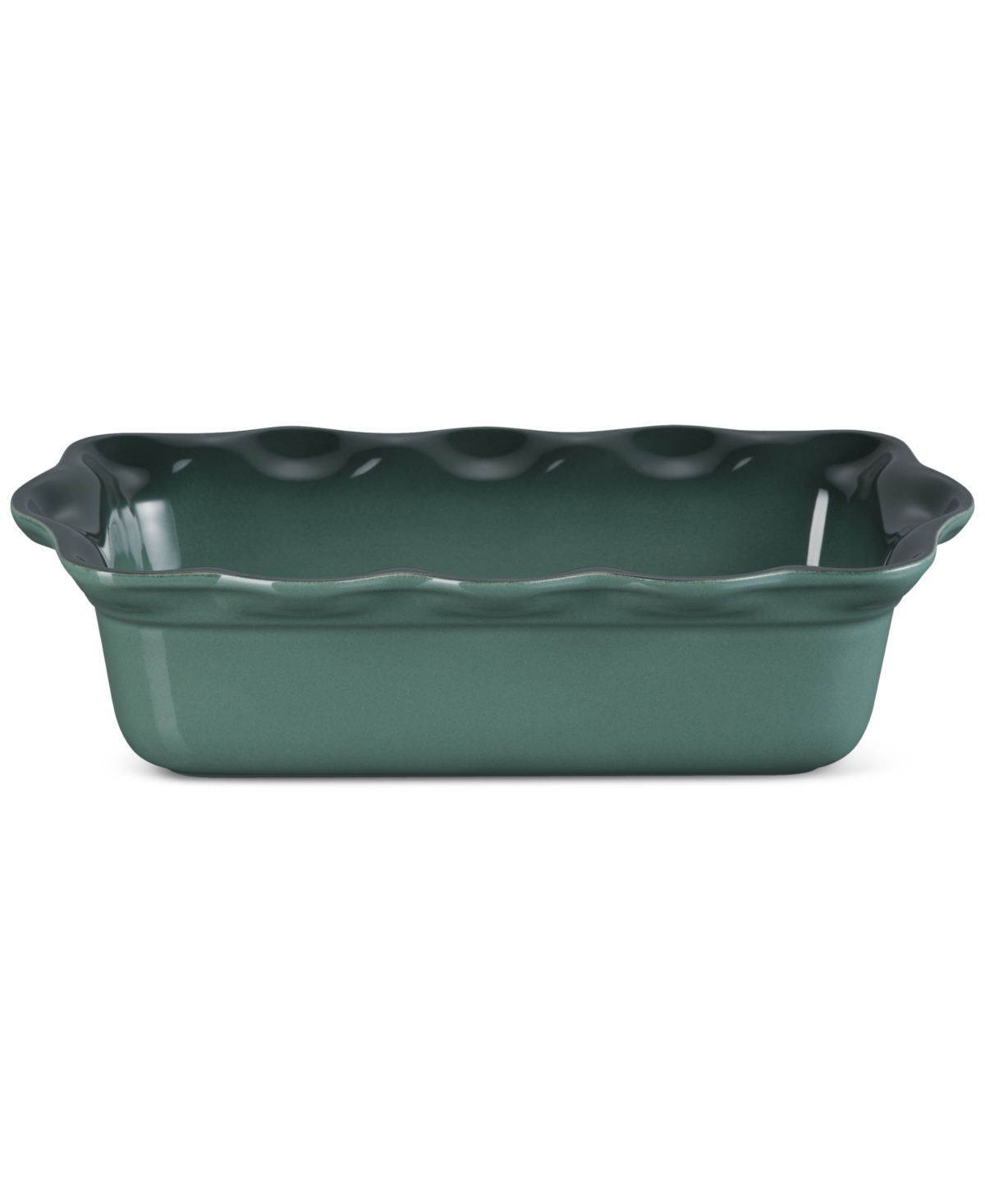 Le Creuset Heritage Stoneware 9-inch Fluted Loaf Pan In Artichaut