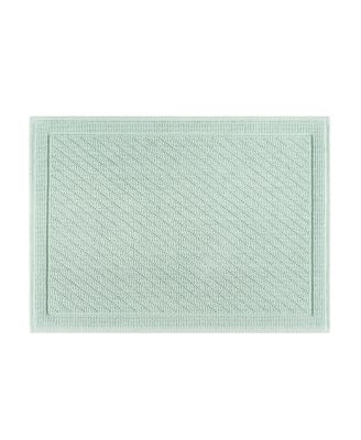 Host & Home Cotton Bath Rug, Stylish Textured Woven Design, Slip Resistant Backing, 5 Color Options, 2-Piece Set - 17x24 & 20x32