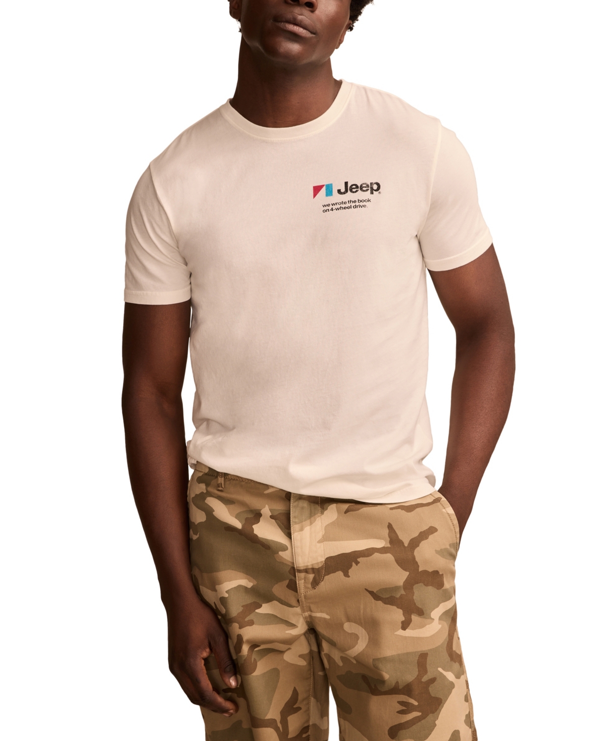Men's Super Jeep T-Shirt - Marshmallow