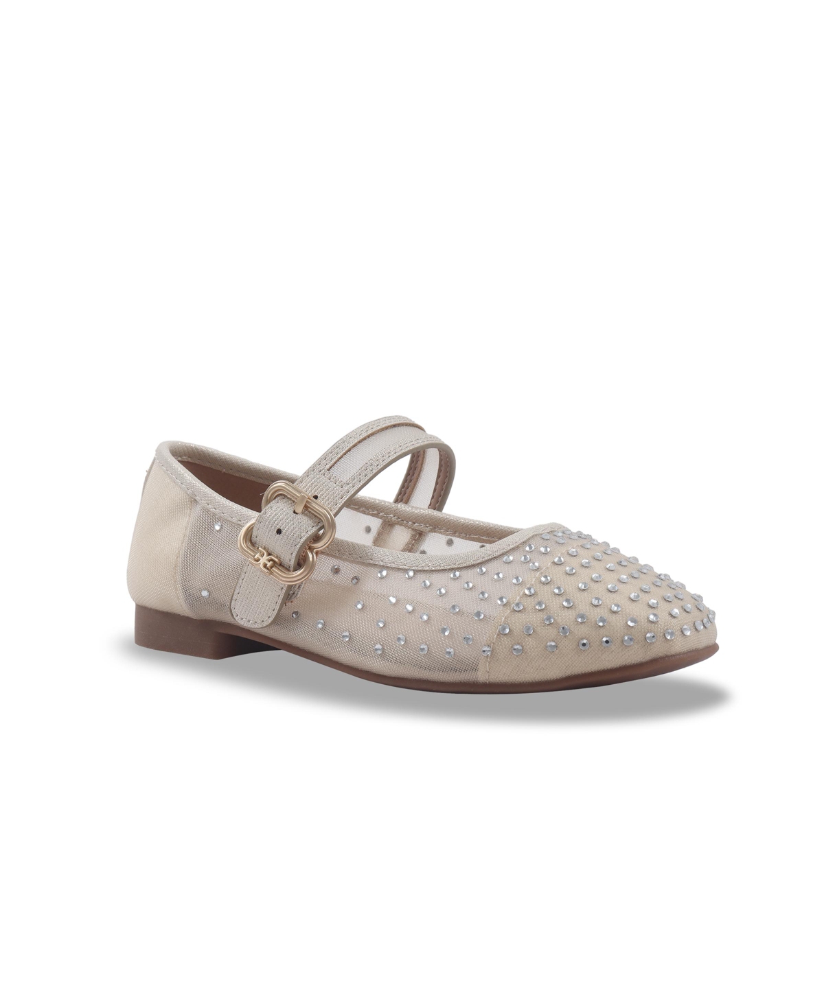 Sam Edelman Little And Big Girls Maeve Fade Mary Jane In Champagne