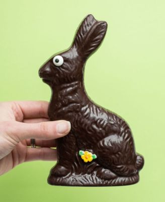 Dark Chocolate Solid Easter Bunny, 8oz