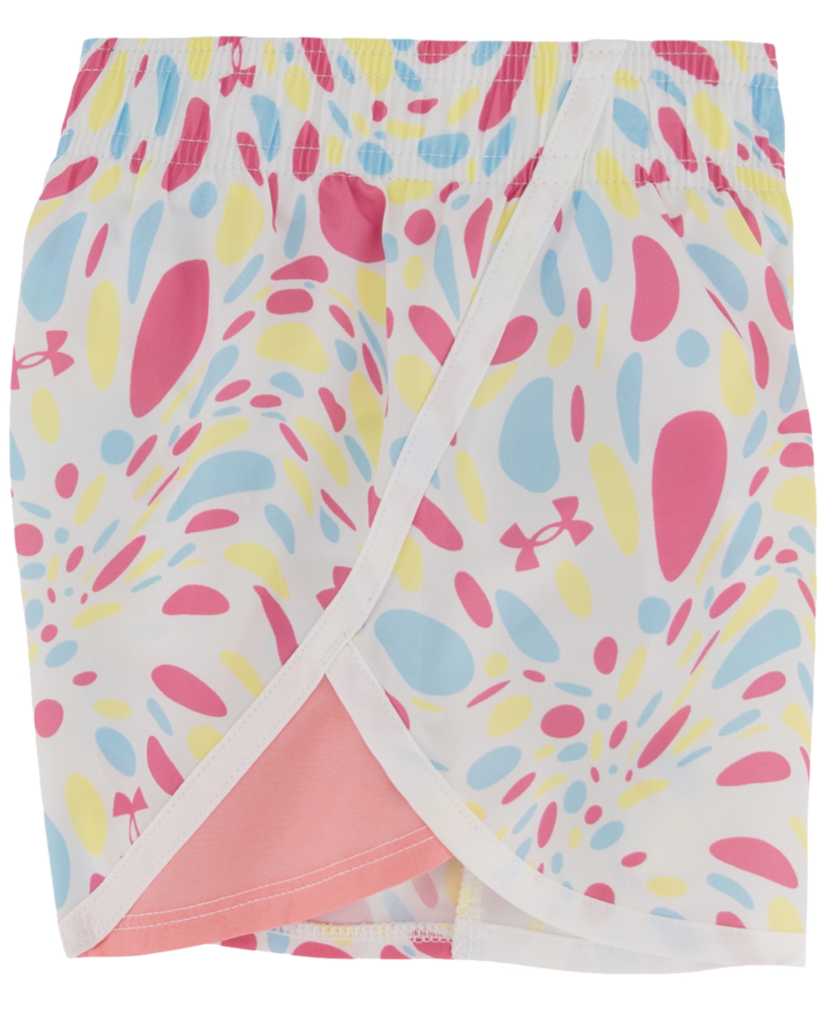 Under Armour Toddler & Little Girls T-shirt & Printed Woven Shorts, 2 Piece Set In Cosmo Pink