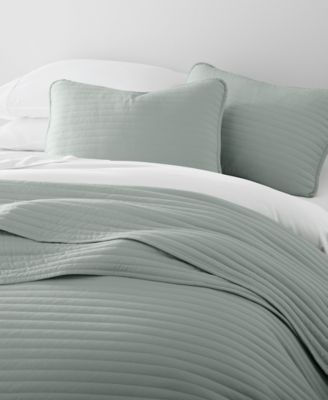 Stripe Stitch 3-Pc. Quilt Set, King/California King