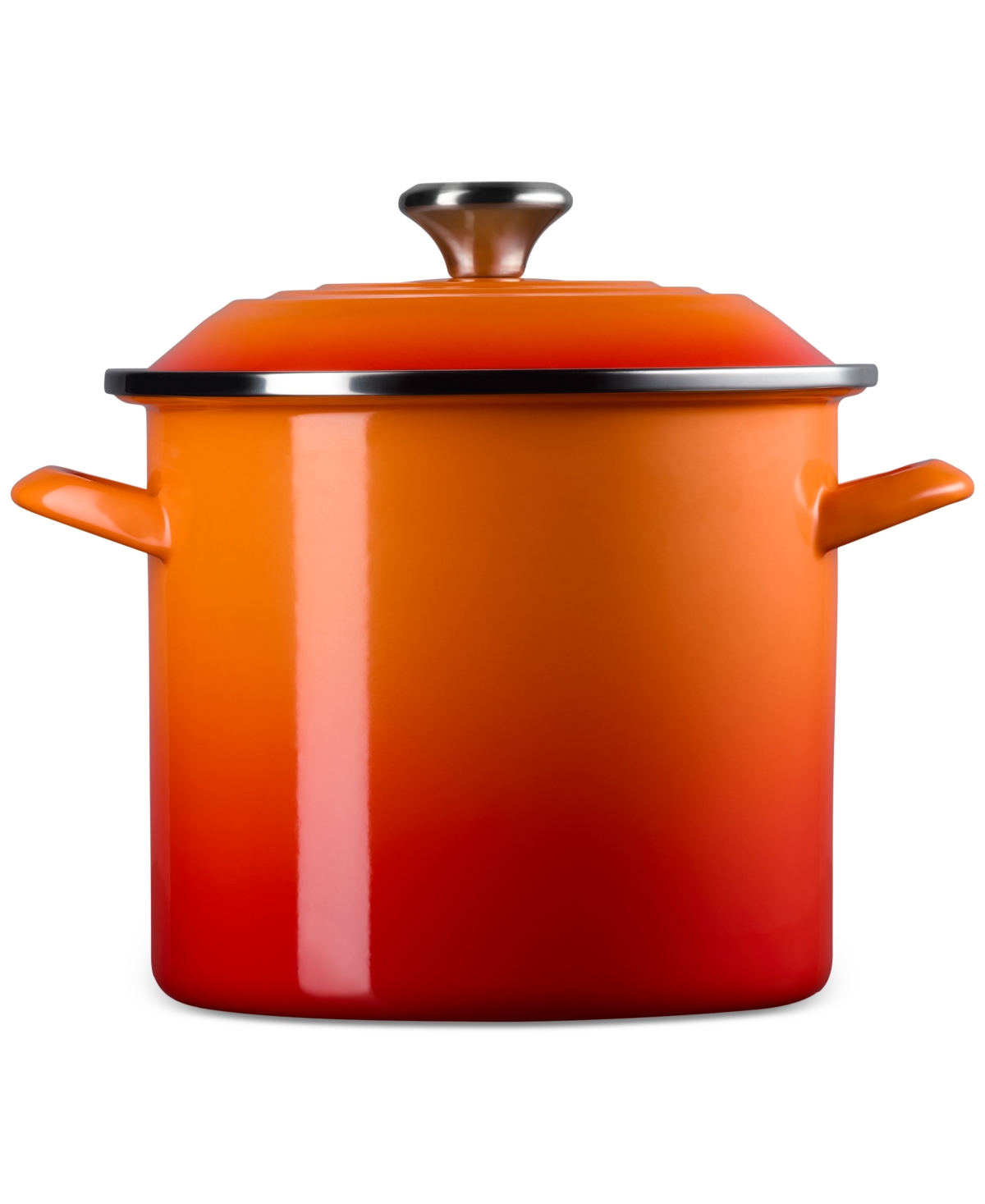 Le Creuset Enamel On Steel 10-qt. Stockpot In Flame
