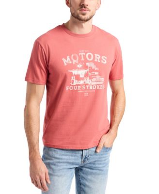 Men's Trokes Graphic with Motors Print T-Shirt