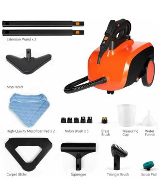 Heavy Duty Household Multipurpose Steam Cleaner with 18 Accessories
