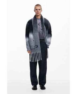 Men's Ombre knit cardigan