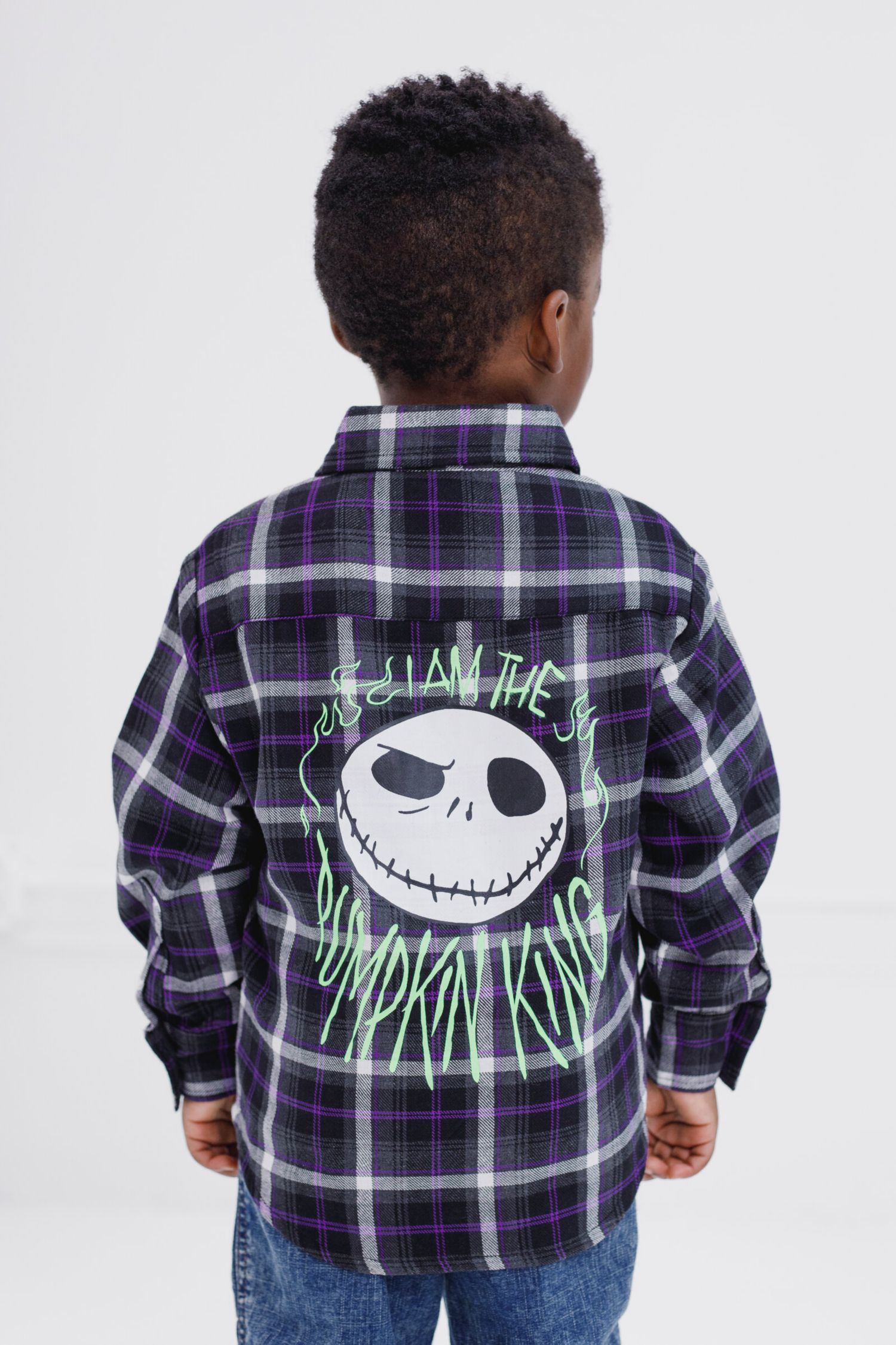 Boys Disney Flannel Button Down Dress Shirt