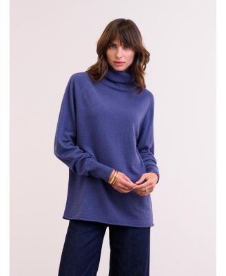 Women's Geelong Wool Slouch Turtleneck Sweater