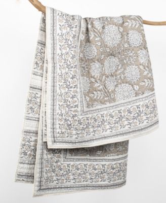 Adare Reversible Quilted Throw, 50" x 60"