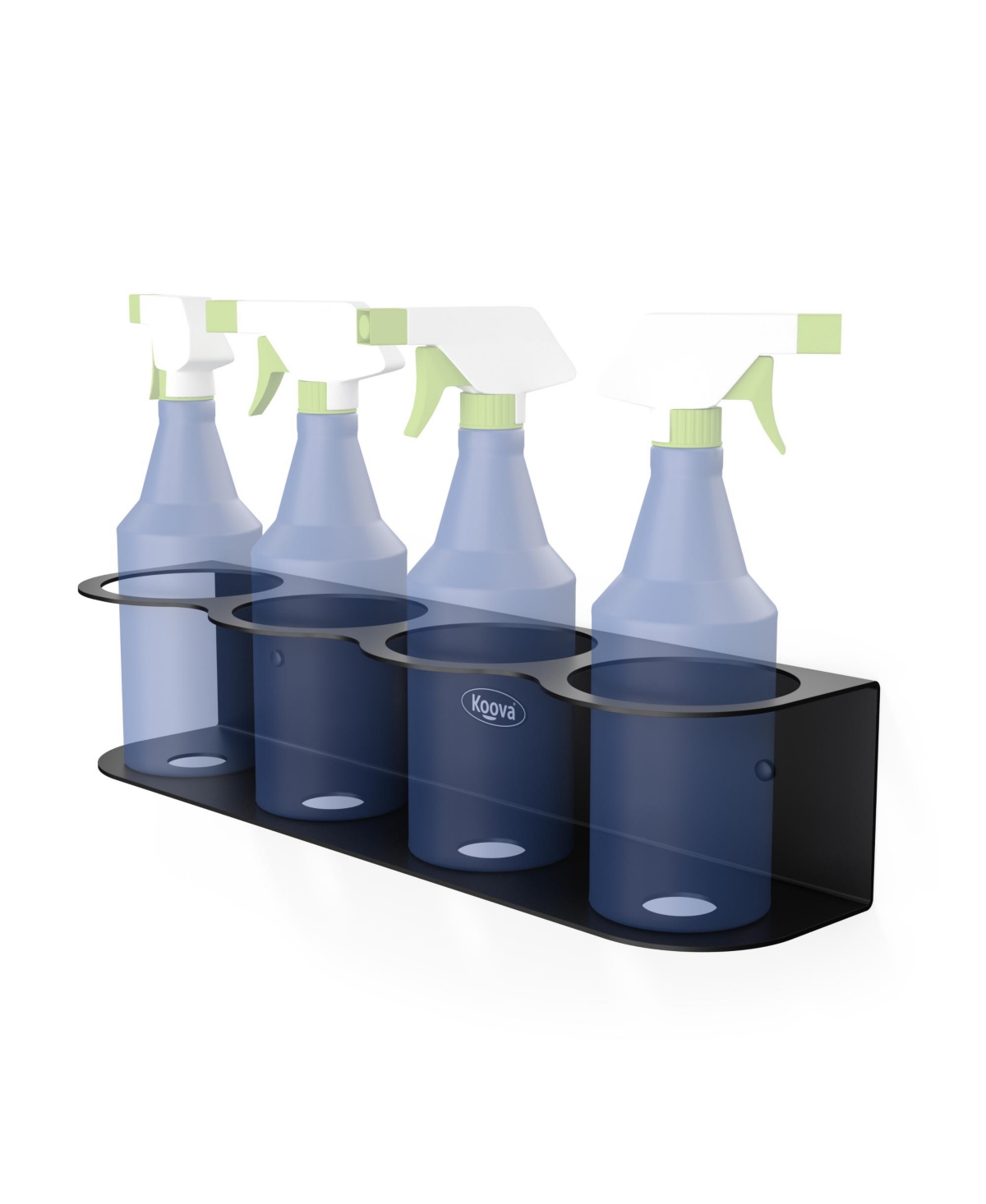 4 All-Purpose Spray Bottle Holder - Black