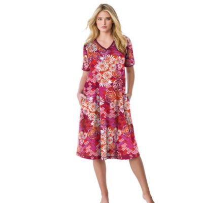 Women's Dreams and Co. Short T-Shirt Lounger