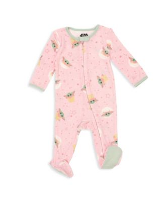 Baby Girls 2 Pack Zip Up Sleep N' Play Coveralls