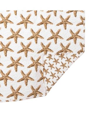 Sand Bridge Stars Accent Throw Blanket