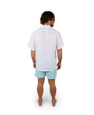 Men's Short Sleeve Linen Shirt