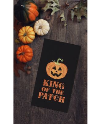 "King of the Patch" Halloween Jack O' Lantern 100% Cotton Flour Sack Dishtowel
