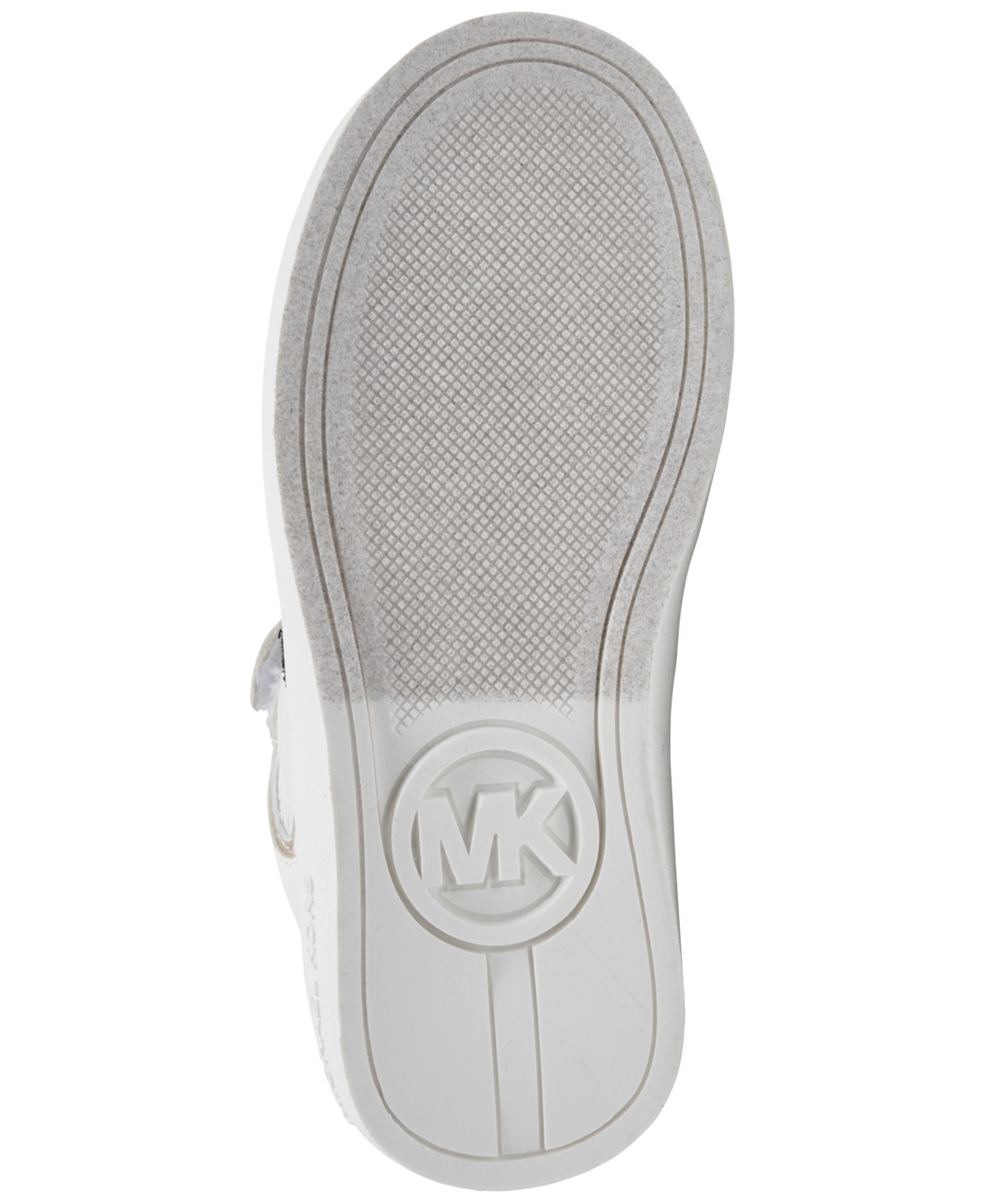Michael Kors Toddler Girls Emmet Rumi Casual Sneakers From Finish Line In White,brown