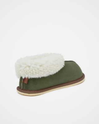 Ladies' Shearling Bootee Slippers