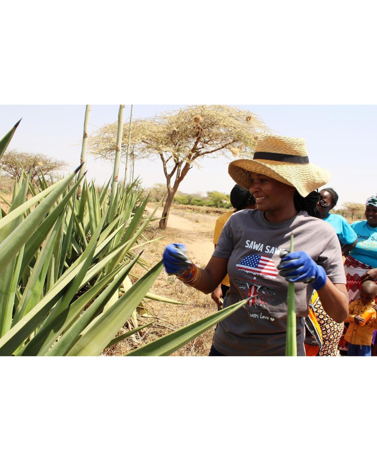 Warmth Handwoven Sisal African Tote Bag