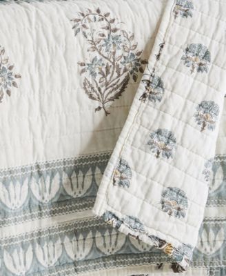 Kamira Reversible Quilted Throw, 50" x 60"