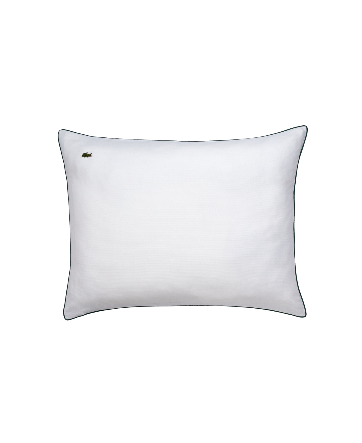 Lacoste Home Tiebreak Cotton 2-pc. Comforter Set, Twin In White,green