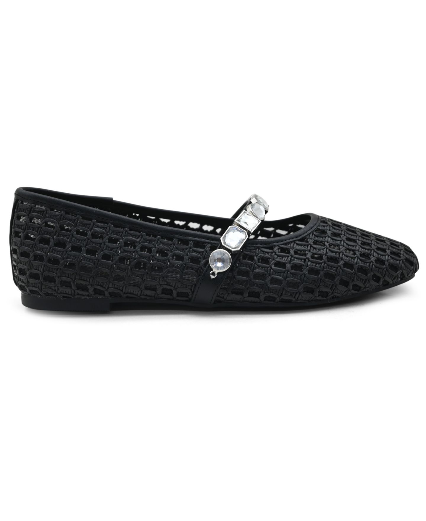 Женские балетки Kenneth Cole New York Zeta Mary Jane Ballet Flats, цвет: Чёрный — фото 2