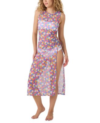 Roxy - Juniors' California Dreamin Mesh Tank Cover-Up Dress