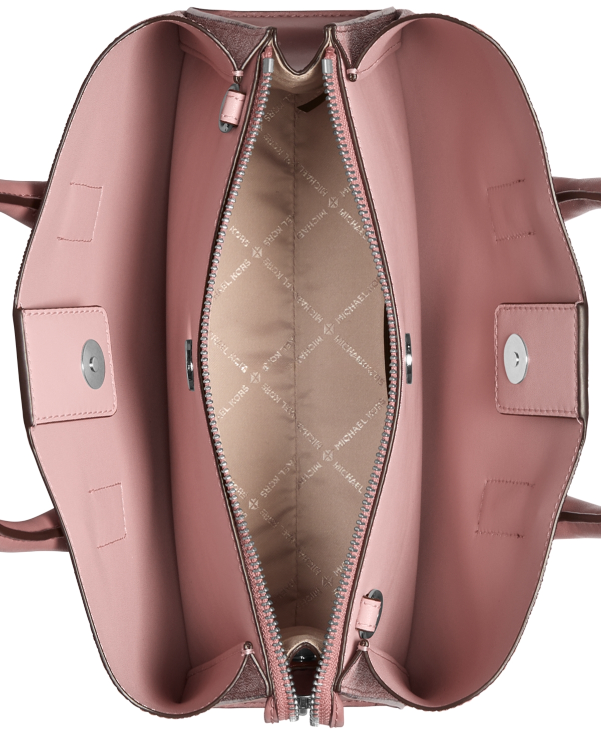 Michael Kors Ruthie Small Satchel In Smokey Rose,rose