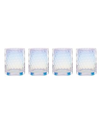 Lenox Tuscany Classics Iridescent Double Old Fashioned Glasses, Set of ...