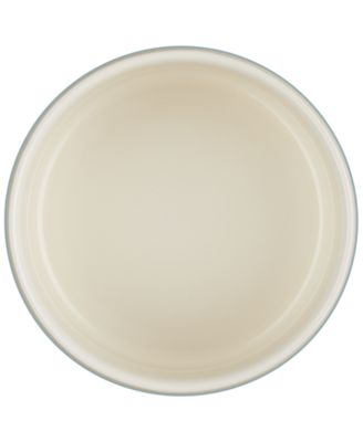 Stoneware Signature Salt Cellar with Wood Lid, 7-Oz.