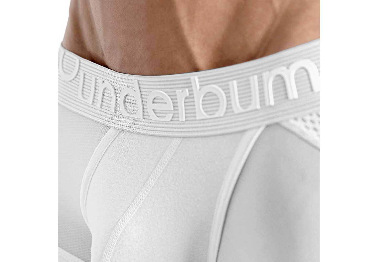 Бельё Anatomic для мужчин — Rounderbum, цвет: Белый — фото 3