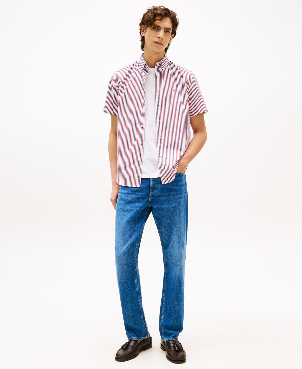 Tommy Hilfiger Men's Americana Stripe Shirt
